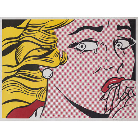 Roy Lichtenstein, ‘Crying girl’, 1963