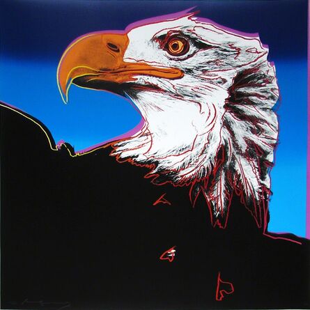 Andy Warhol, ‘Bald Eagle II.296 from the Endangered Species portfolio’, 1983