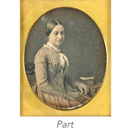 ‘Two sixth-plate portrait daguerreotypes, both signed.’, 1845-1850
