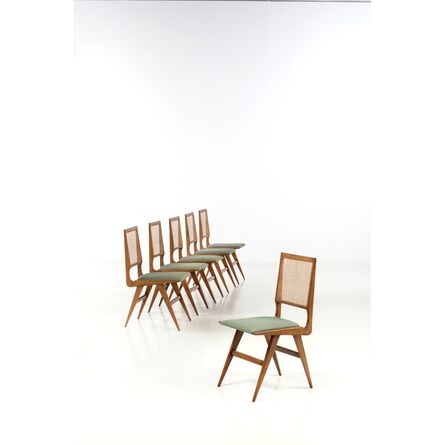 Martin Eisler, ‘Set of six chairs’, 1950