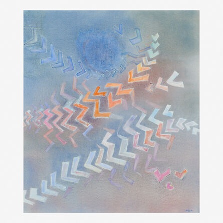Elsie Driggs, ‘Herringbone Sky’, 1965