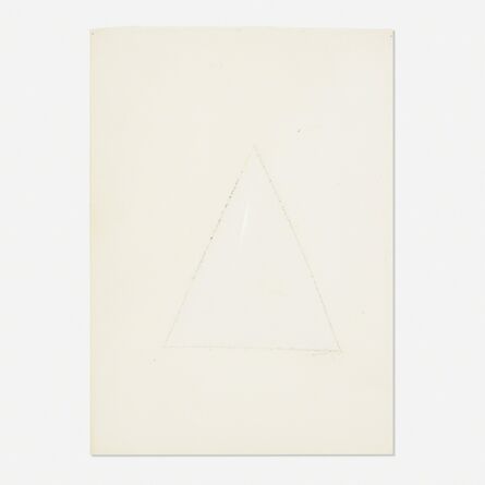 Michael Goldberg, ‘Untitled (Triangle)’, 1974