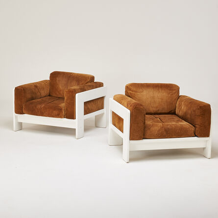 Afra & Tobia Scarpa, ‘Pair of "Bastiano" lounge chairs’, 1970s