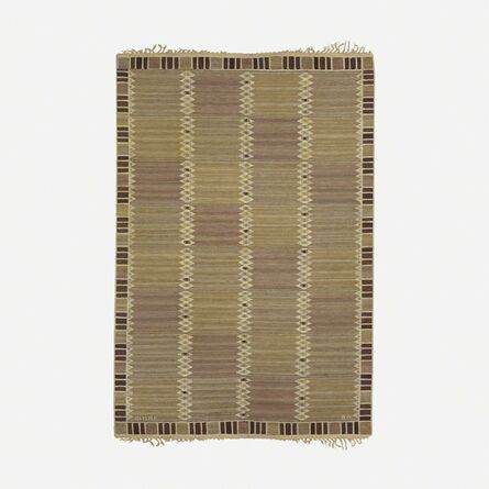 Barbro Nilsson, ‘Salerno enkel flatweave carpet’, 1948