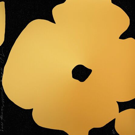 Donald Sultan, ‘Gold Flowers, March 3, 2011’, 2011