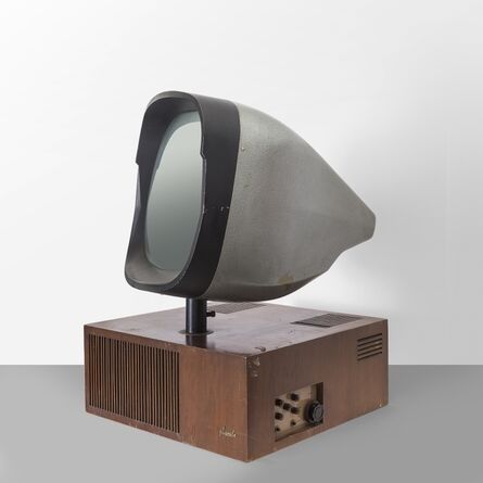 Dario Montagni, ‘A revolving television '1718' model’, 1956