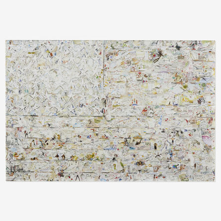 Vik Muniz, ‘White Flag, after Jasper Johns (from Pictures of Magazines 2)’, 2012