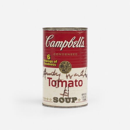 Unknown, ‘Andy Warhol signed Campbell's Soup can’, c. 1970