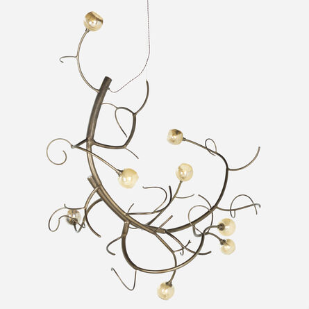 CHRISTOPHER POEHLMANN, ‘newGROWTH Double Branch chandelier’, 2018