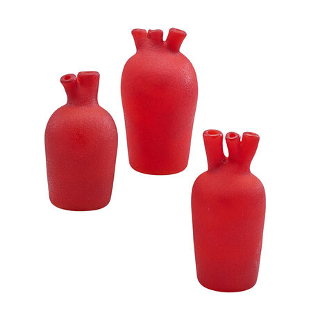 Amy Ruffert, ‘Three Red Bottles three piece sculptural group’