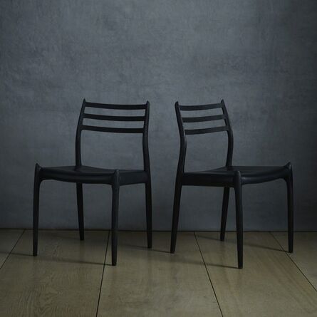 Niels Otto Møller, ‘dining chairs, pair’