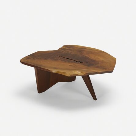 George Nakashima, ‘Conoid coffee table’, 1969