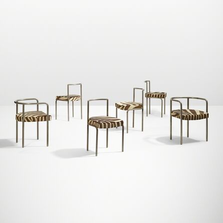 Etablissements Rene Herbst, ‘dining chairs, set of six’, 1930