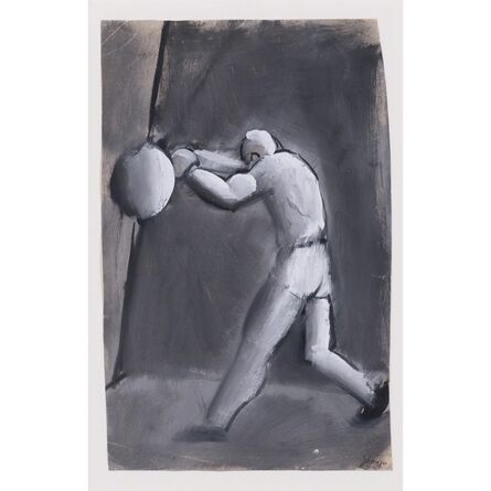 Mario Sironi, ‘The boxer’