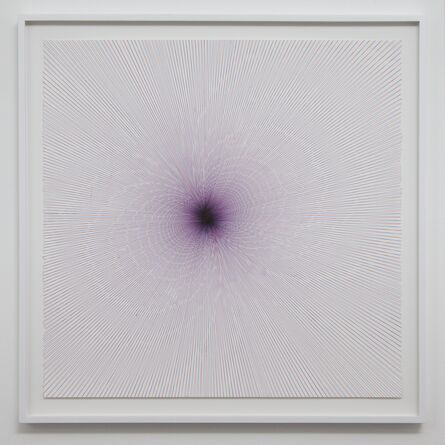 Aaron Sandnes, ‘Locked and Loaded (Bullseye) (Blue then Red; Blue then...) #2’, 2014