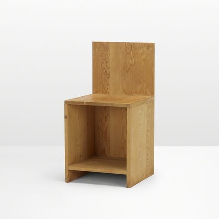Donald Judd, ‘Early chair’, 1979