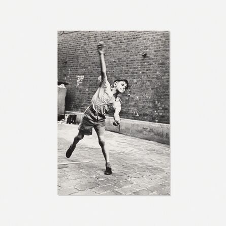 Roger Mayne, ‘Bowler, Street Cricket, Addison Place’, 1957