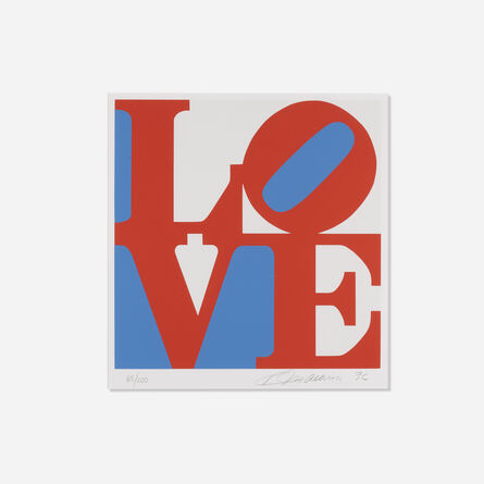 Robert Indiana, ‘LOVE (red version from the Book of Love)’, 1996