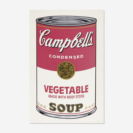 Andy Warhol, ‘Vegetable Soup Can from Campbell's Soup I’, 1968