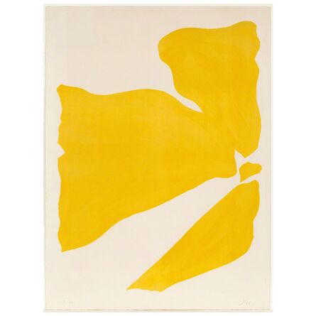Jack Youngerman, ‘Yellow Push’, 1966