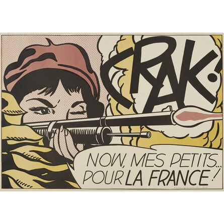 Roy Lichtenstein, ‘Crak!’, 1963-64