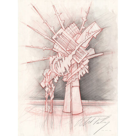Albert Paley, ‘New Jersey Transit sculptural proposal no. 1 for "Zenith," Rochester, NY’, 2006