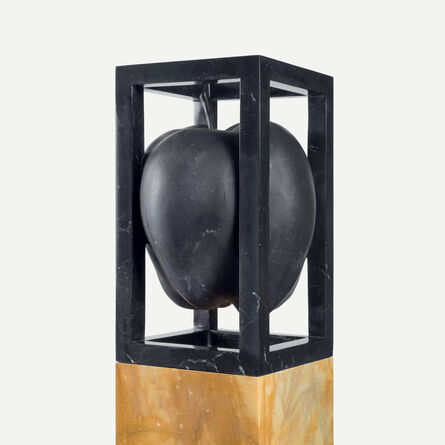 Claudia Comte, ‘Suspended Marble Apple’, 2018