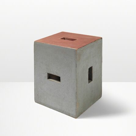 Le Corbusier, ‘Rare stool from Unite d'habitation, Nantes-Reze’, 1954-1955