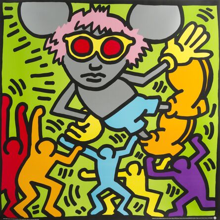 Keith Haring, ‘Andy Mouse, 1986’