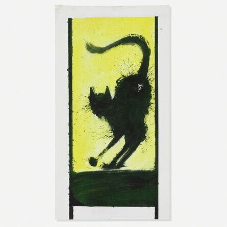 Richard Hambleton, ‘Shadow Cat’, 2004