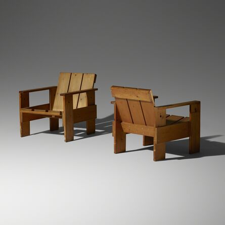 G.A. van de Groenekan, ‘Crate chairs, pair’, 1934