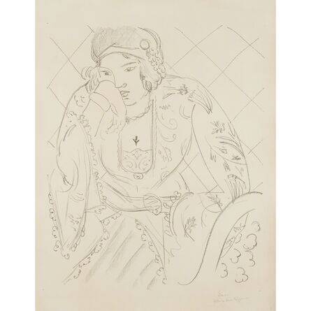 Henri Matisse, ‘Orientale À La Croix Trifoliée’, 1929