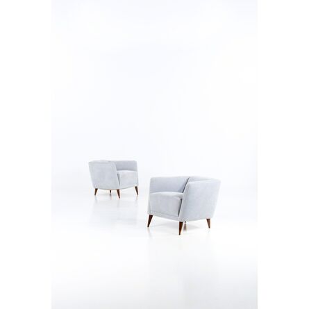 Gio Ponti, ‘Model No. 477; Pair Of Chairs’, 1950