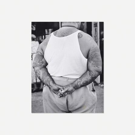 Leon Levinstein, ‘Tattooed Man, Coney Island’, 1958
