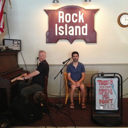 Issac Gale, ‘Billy Bragg and Alec Soth, Rock Island, IL’, 2014