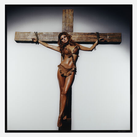 Terry O'Neill, ‘Raquel Welch on the Cross, Los Angeles, 1966’, 1966