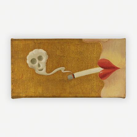 Milan Kunc, ‘Lips with smoke’, 1993