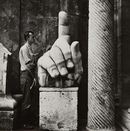 Robert Rauschenberg, ‘Cy + Relics—Rome’, 1952