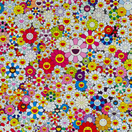 Takashi Murakami, ‘Happy Face Flowers’, 2010