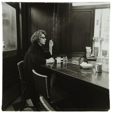 Diane Arbus, ‘Woman at a counter smoking, N.Y.C.’, 1962