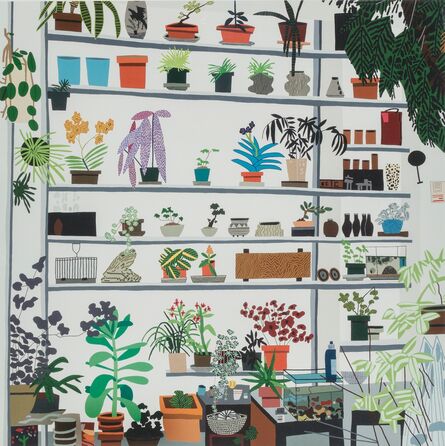 Jonas Wood X Voorlinden, ‘Large Shelf Still Life, poster’, 2017