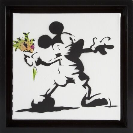 Eyesaw, ‘Mickey Mouse Banksy’