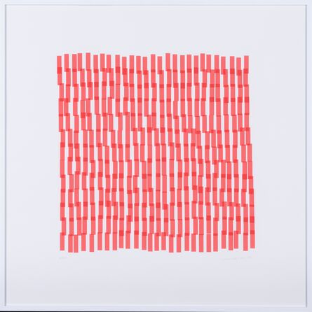Vera Molnar, ‘Rectangles rouges superposés’, 1990 -2003