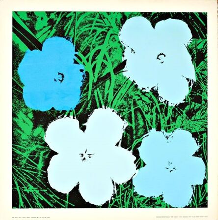 Andy Warhol, ‘Flowers (Blue)’, 1970