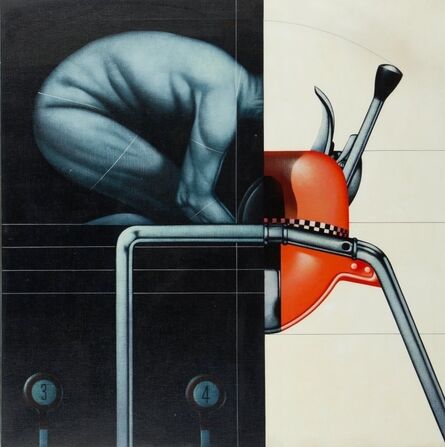 Sergio Sarri, ‘Esercizio all'attrezzo’, 1972