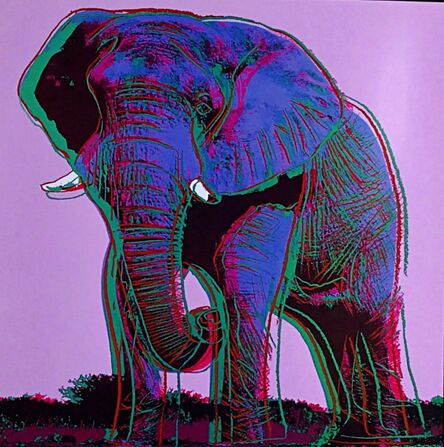 Andy Warhol, ‘Elephant for Art Basel’, 1987