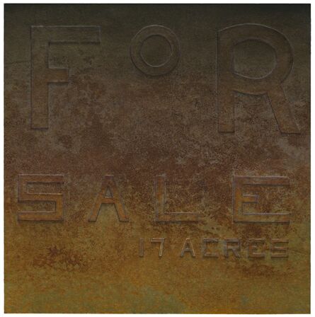 Ed Ruscha, ‘Rusty Signs - For Sale’, 2014