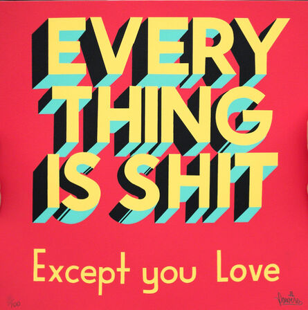 Stephen Powers, ‘EVERYTHING IS SHIT’, 2017