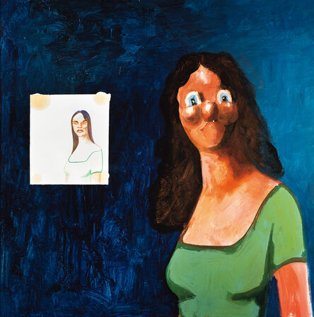 George Condo, ‘Two Wrongs Don’t Make a Right’, 2000