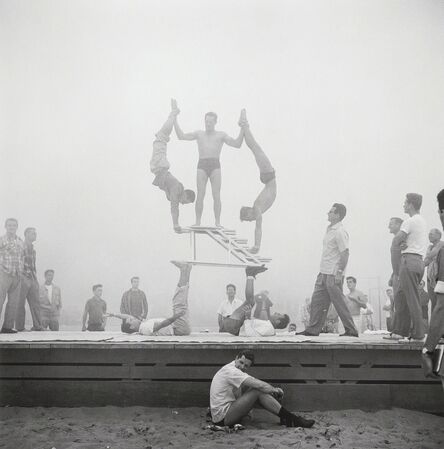 Don Jim, ‘Three Three Photographs from the Series 'Muscle Beach, Santa Monica 1950s'’, circa 1950